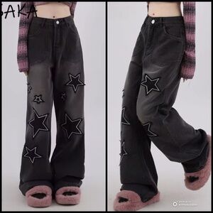 Retro Y2K Style Jeans- See measurements description